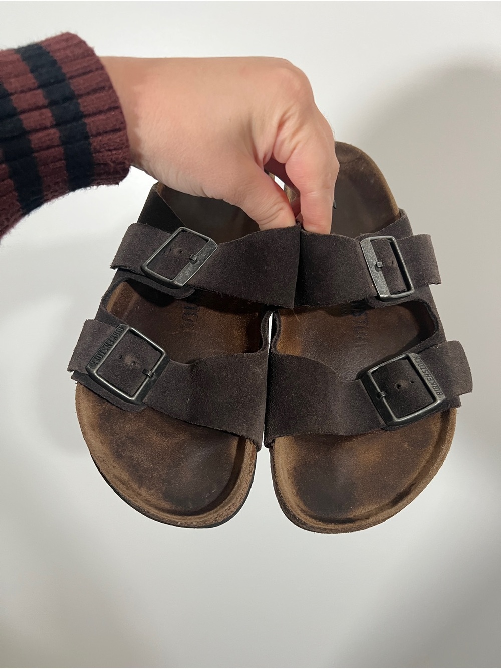 Birkenstock Arizona Sandals Soft Footbed Size 38 US women’s 7 - Picture 3 of 7